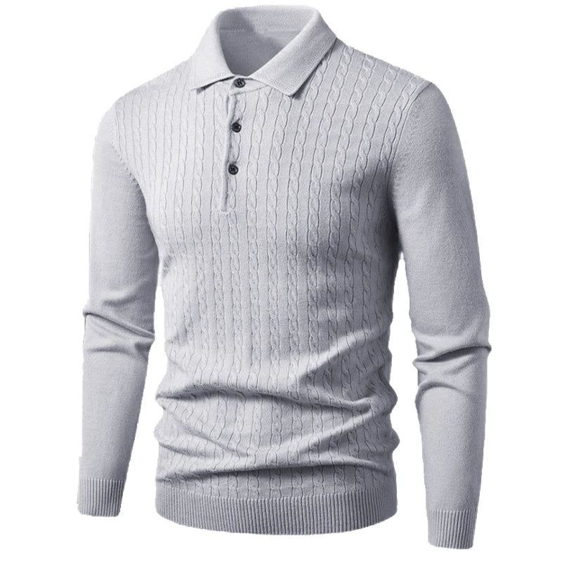 Blake Quilted Quarter-Button Sweatshirt