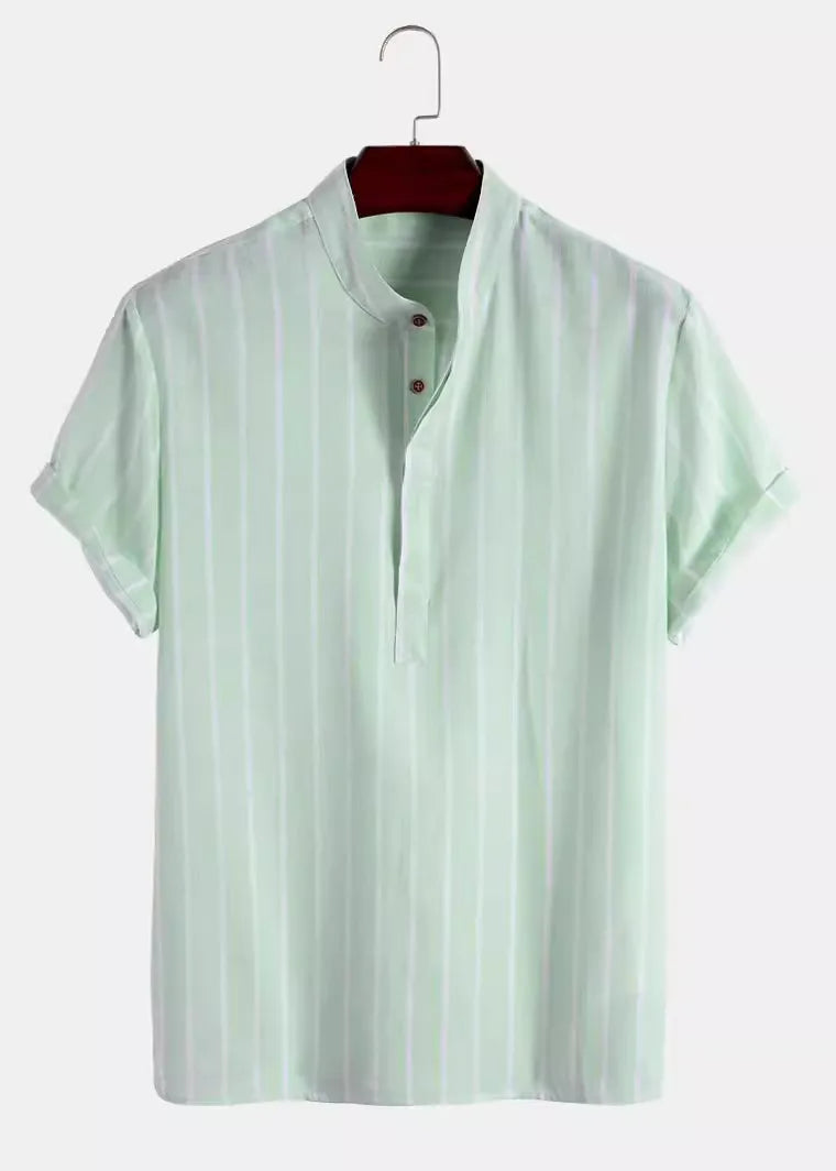 Thayer Striped Linen Shirt
