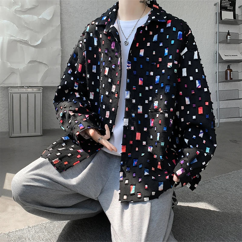 Kaleidoscope Button-Up