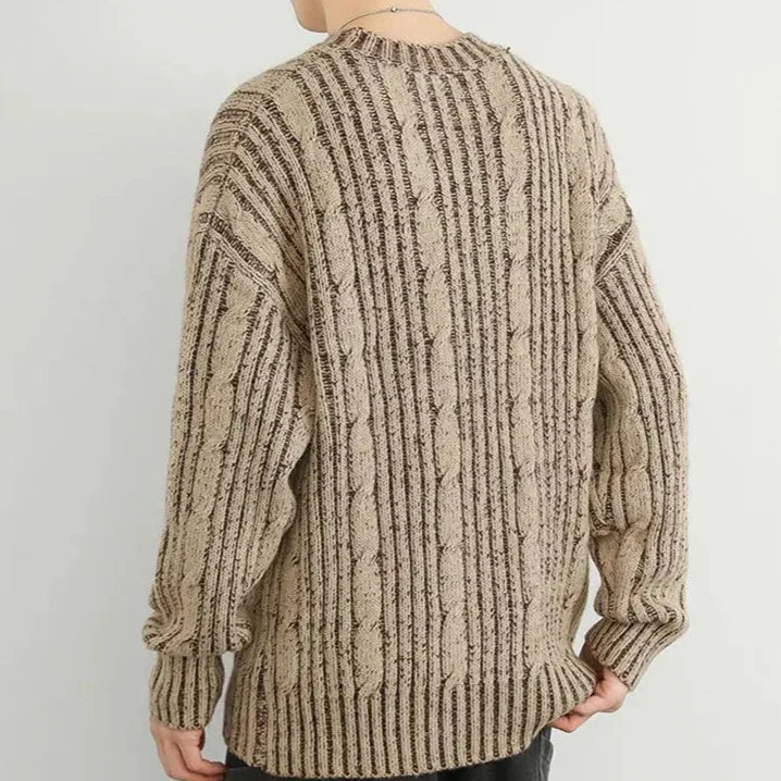 ALDEN CABLE KNIT SWEATER