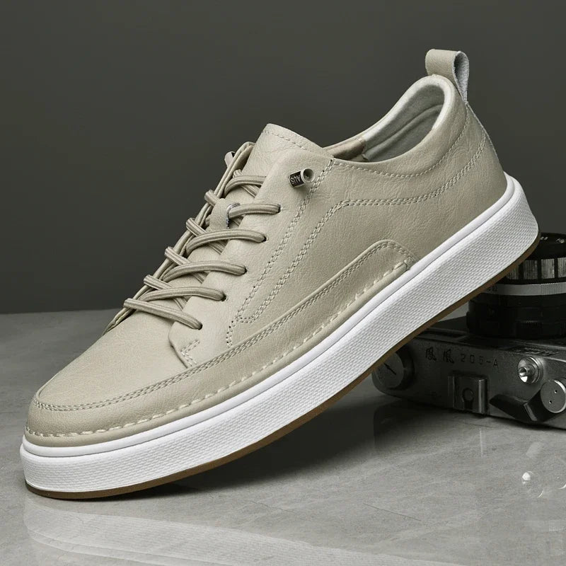 Duncan Genuine Leather Sneakers