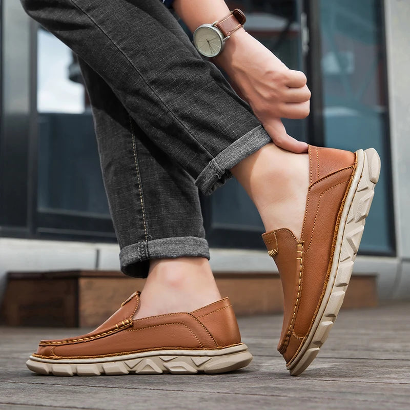 Archer Genuine Leather Comfort Loafers