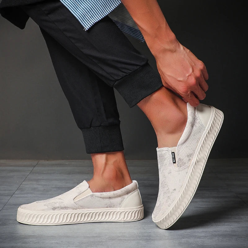 Cordell Canvas Slip-On Loafers