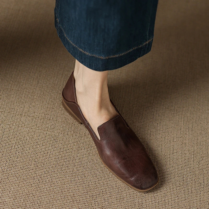Eloria Genuine Leather Loafers
