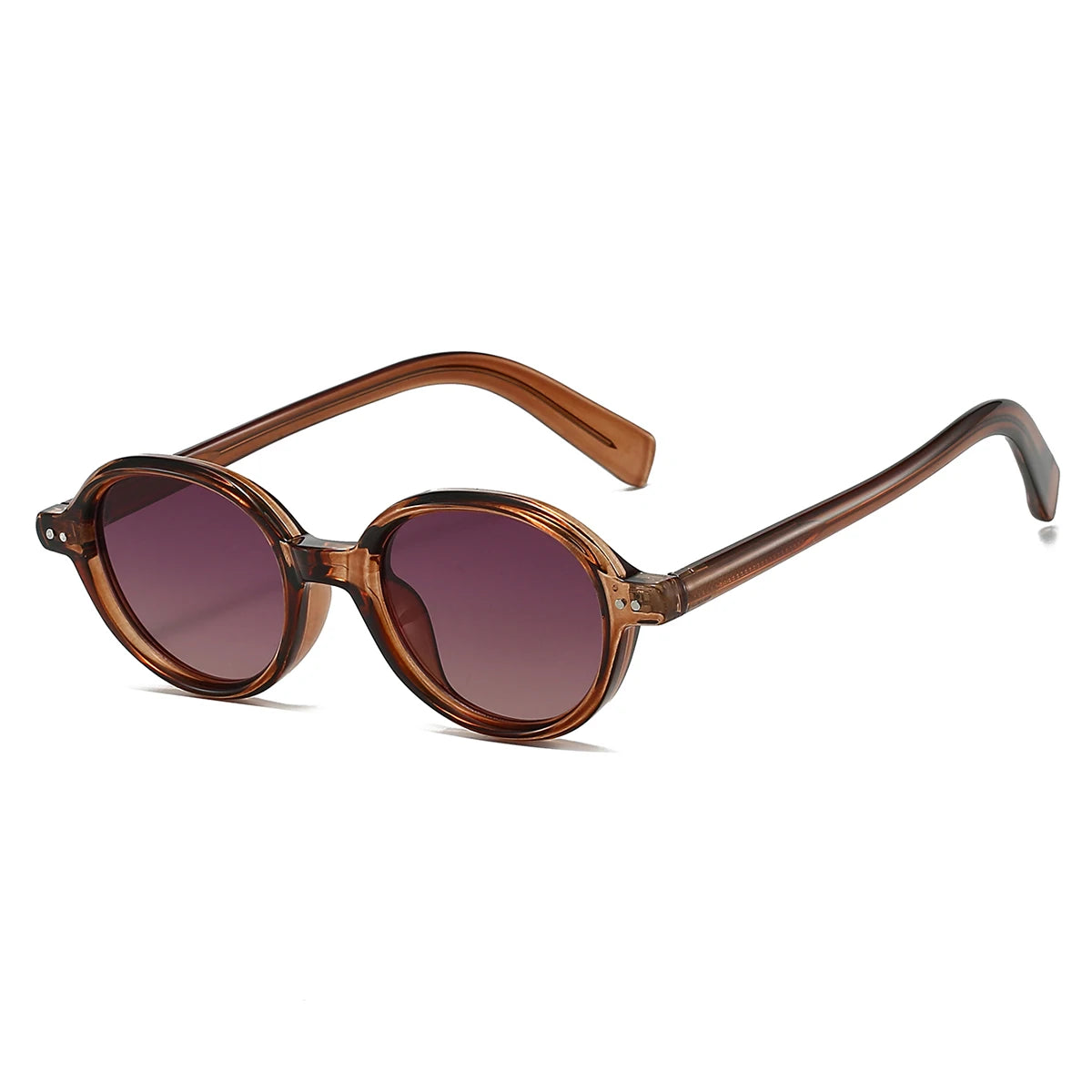 Aura Round Frame Sunglasses