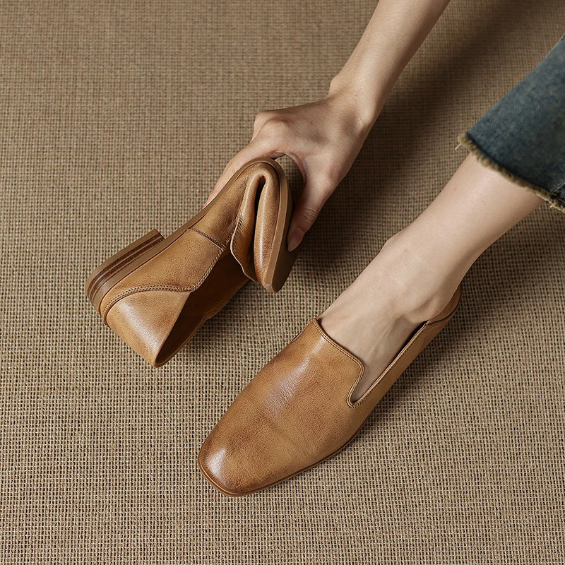 Eloria Genuine Leather Loafers