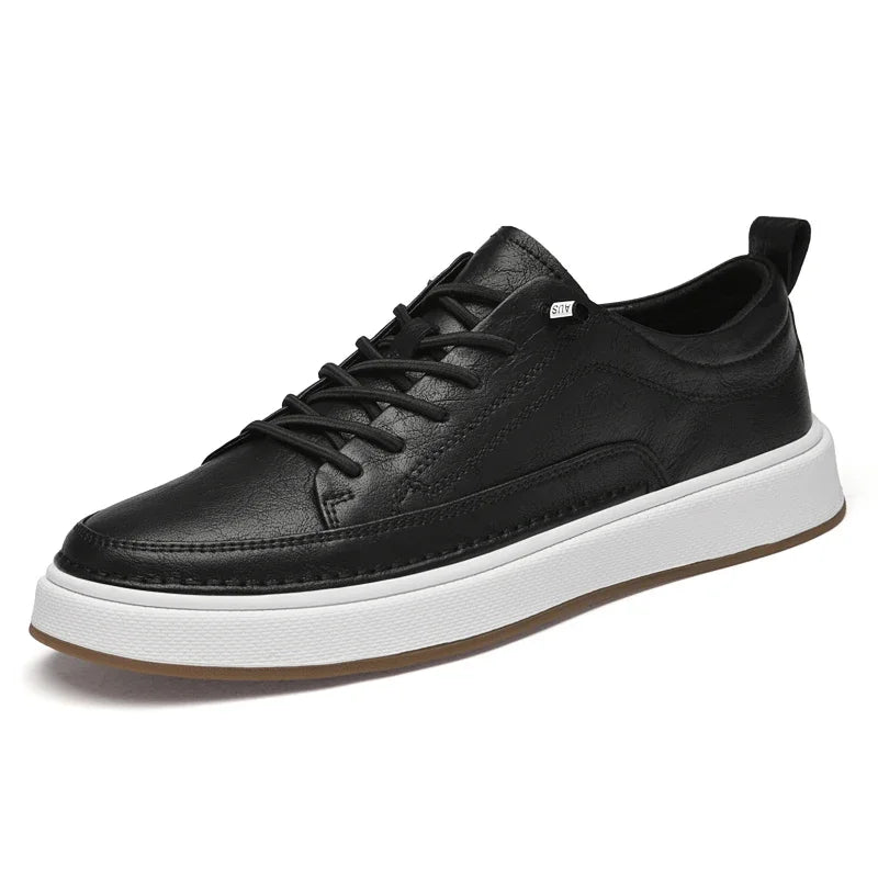 Duncan Genuine Leather Sneakers
