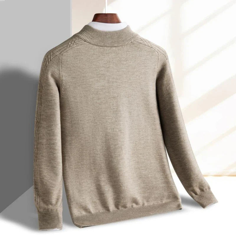 HARTLEY TEXTURED QUARTER-ZIP
