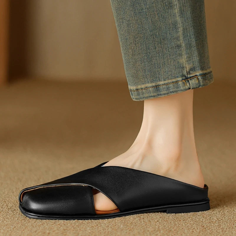 Valentara Crisscross Mules