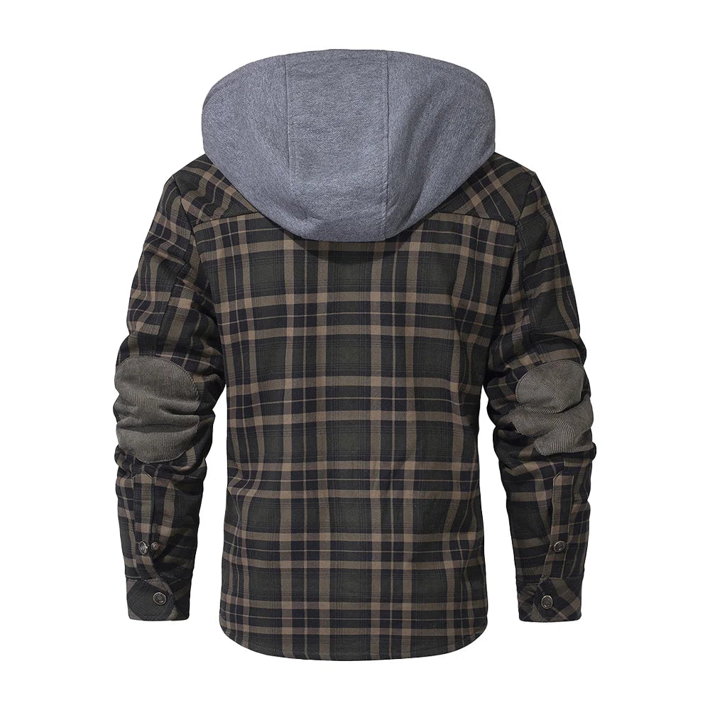 Dawson Plaid Outdoor Hooded Jacket