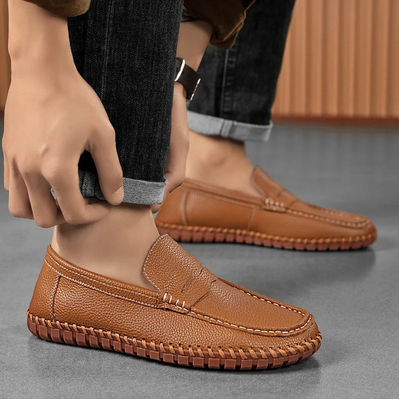 Hudson Genuine Leather Loafers