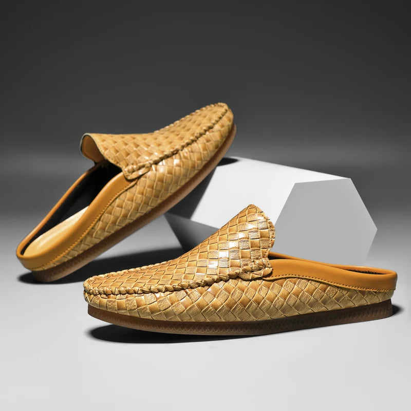 Vireno Men's Leather Slides