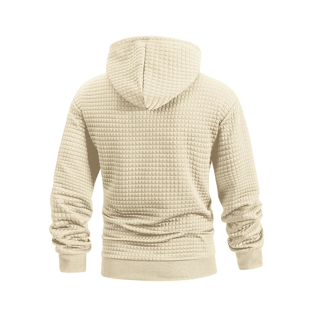 Parker Waffle-Knit Hoodie
