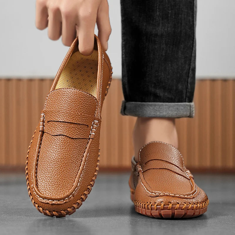 Hudson Genuine Leather Loafers