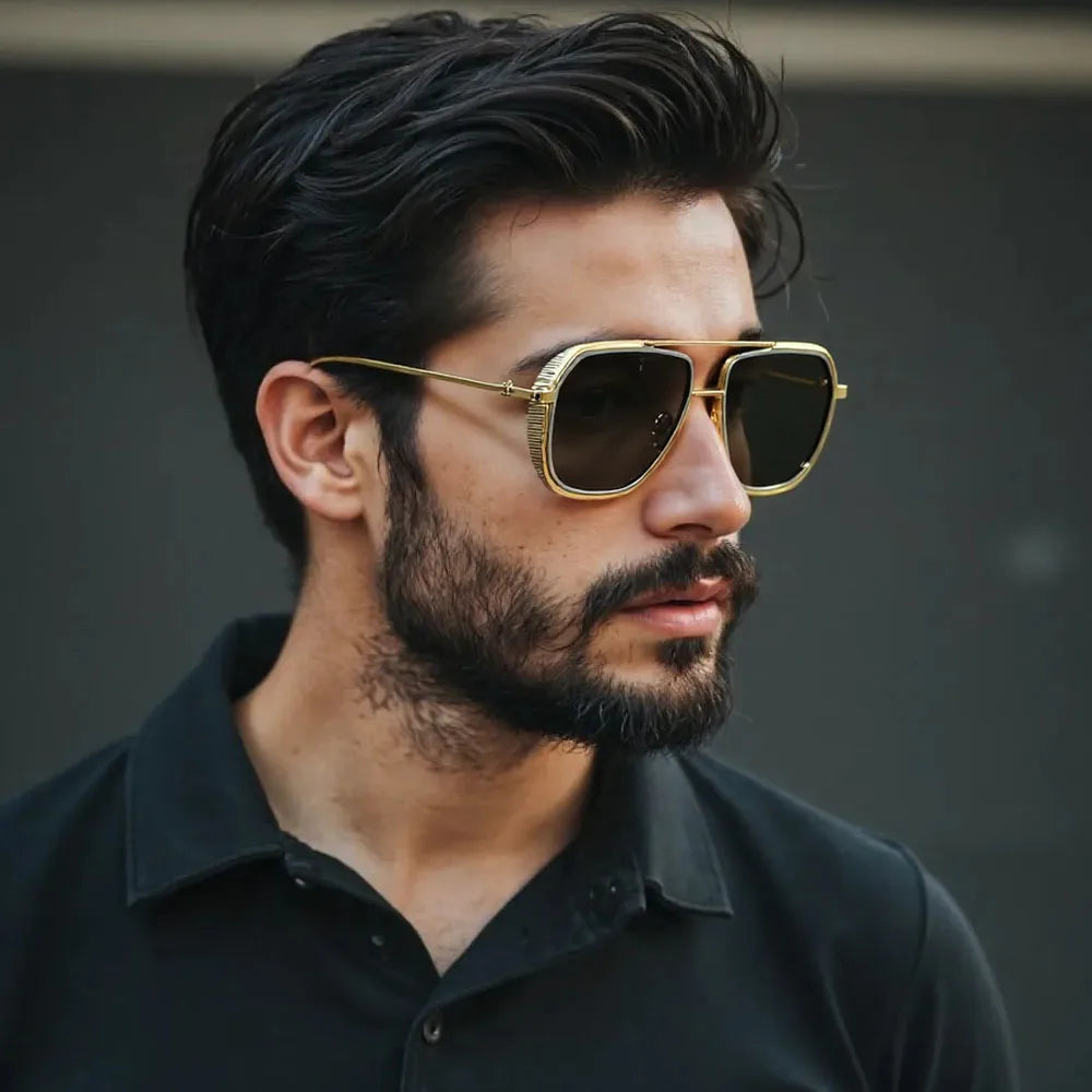 Cruz Alloy Aviator Sunglasses