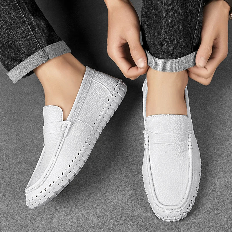 Hudson Genuine Leather Loafers