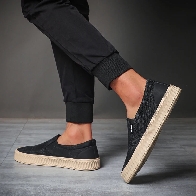 Cordell Canvas Slip-On Loafers
