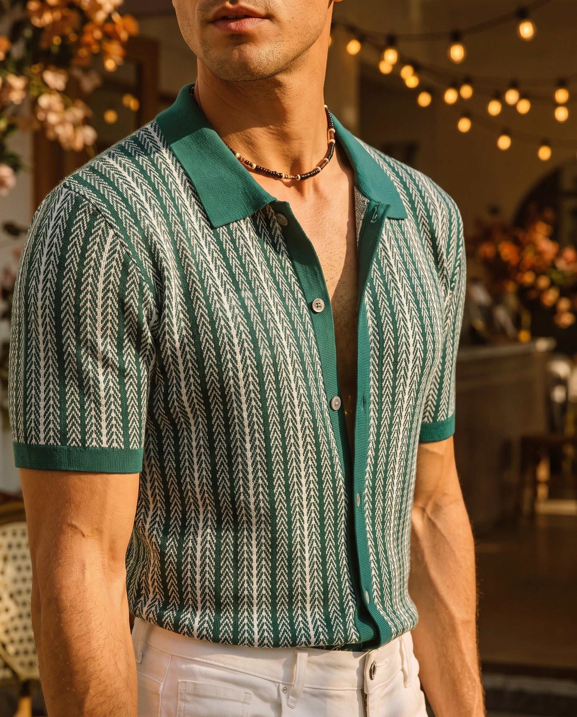 Atlas Men's Button-Up Shirt