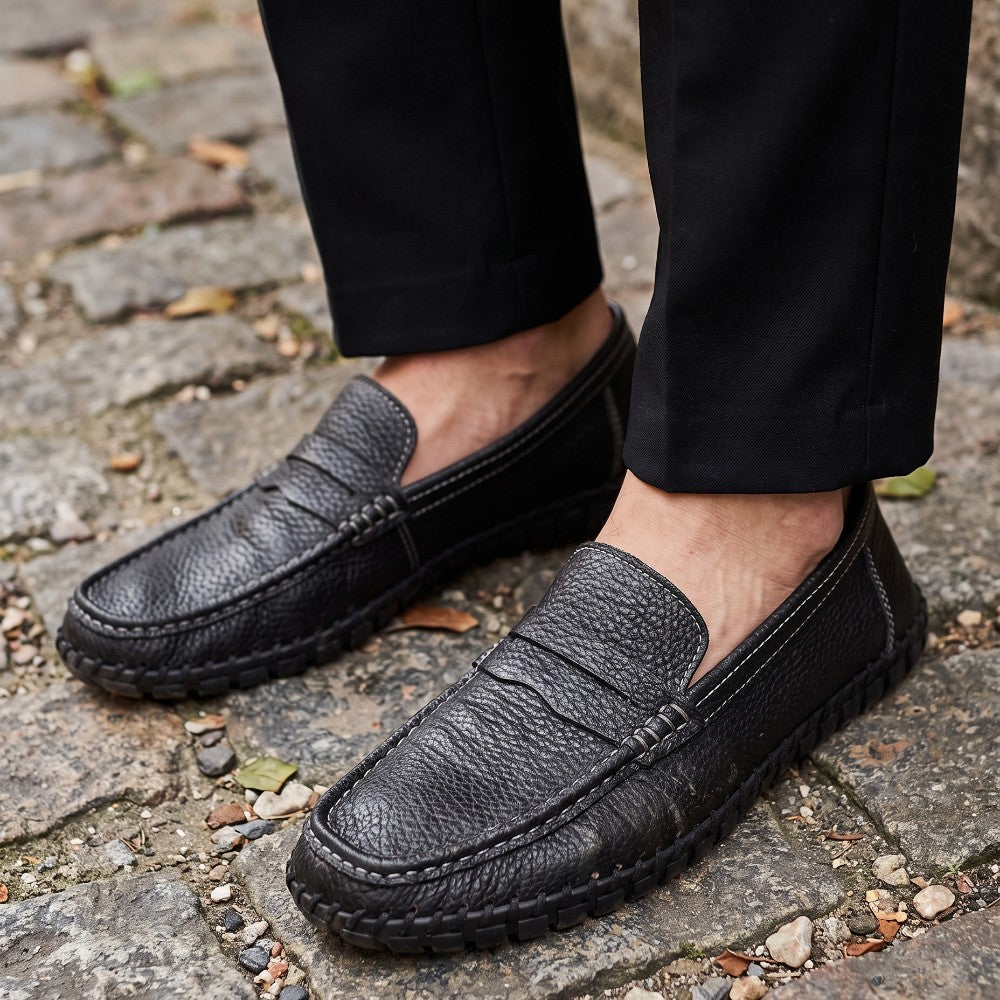 Hudson Genuine Leather Loafers