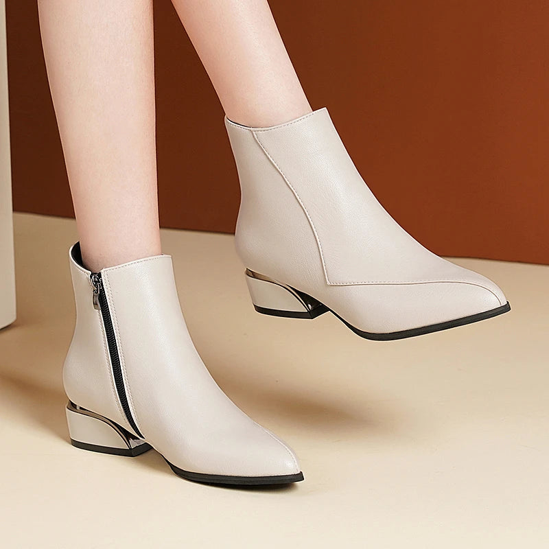 Aria Voss Low-Profile Step Boots