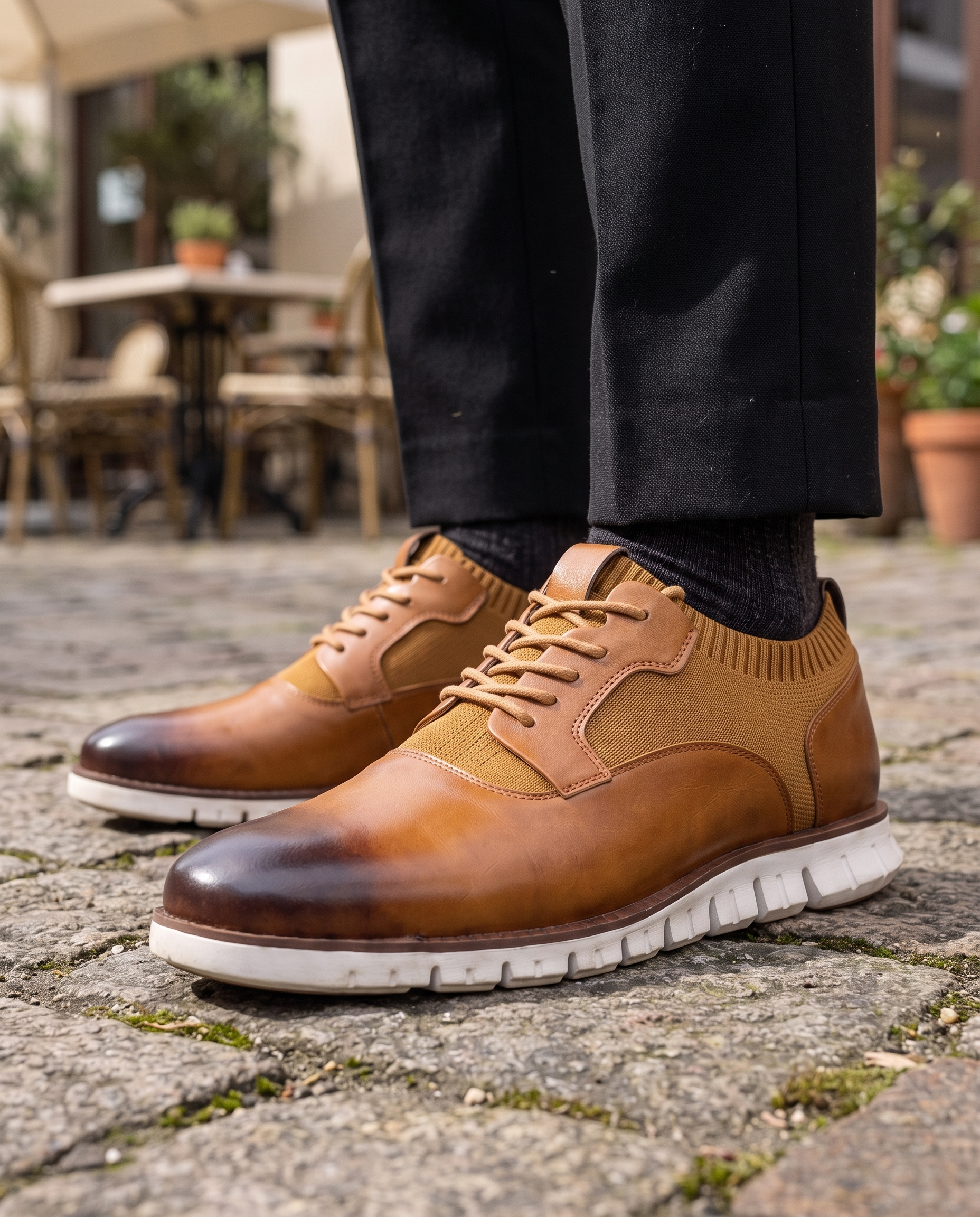 Bellini Genuine Leather Oxford Sneakers