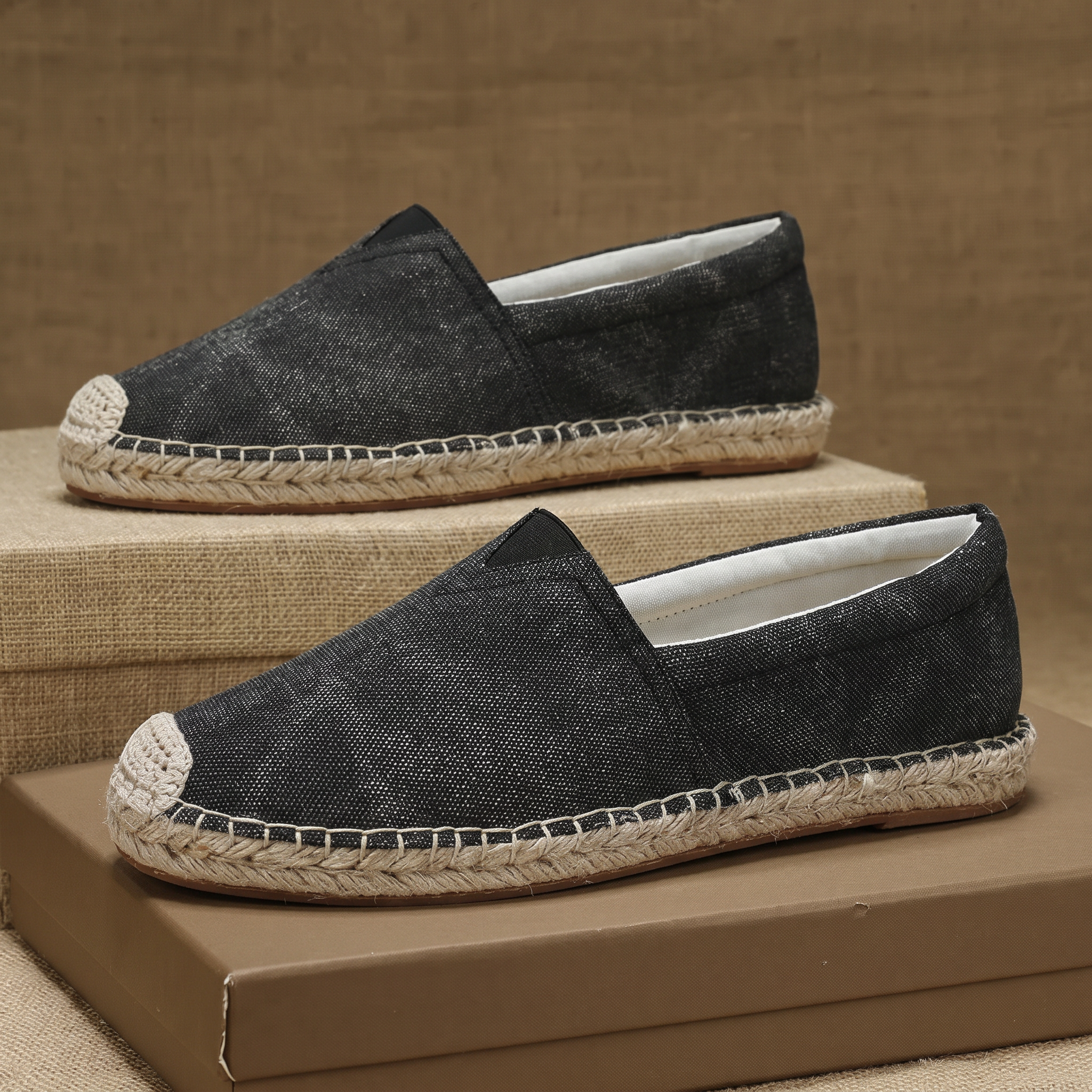 Harlan Canvas Espadrille Slip-Ons