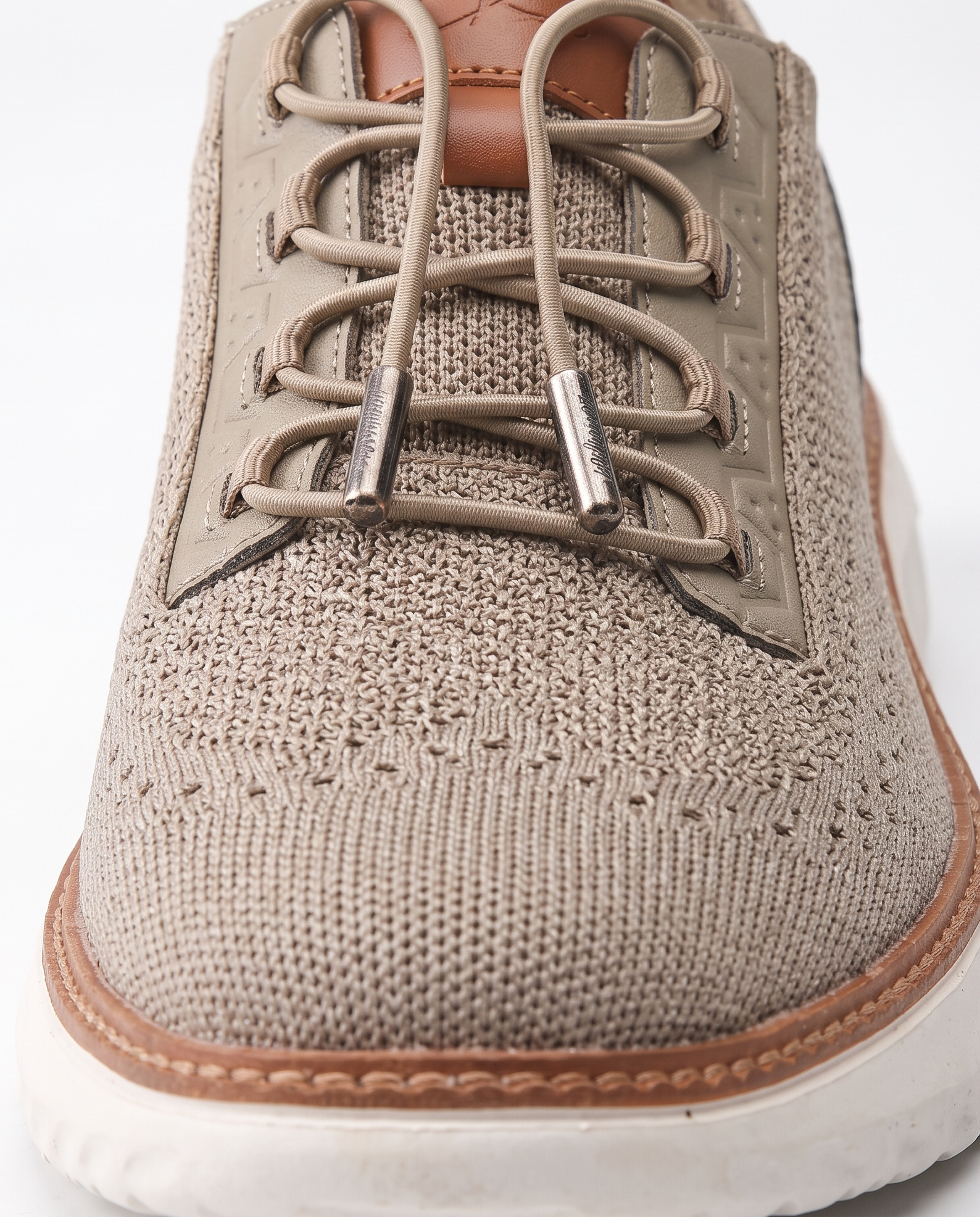 Oxford Knit Brogue Sneakers