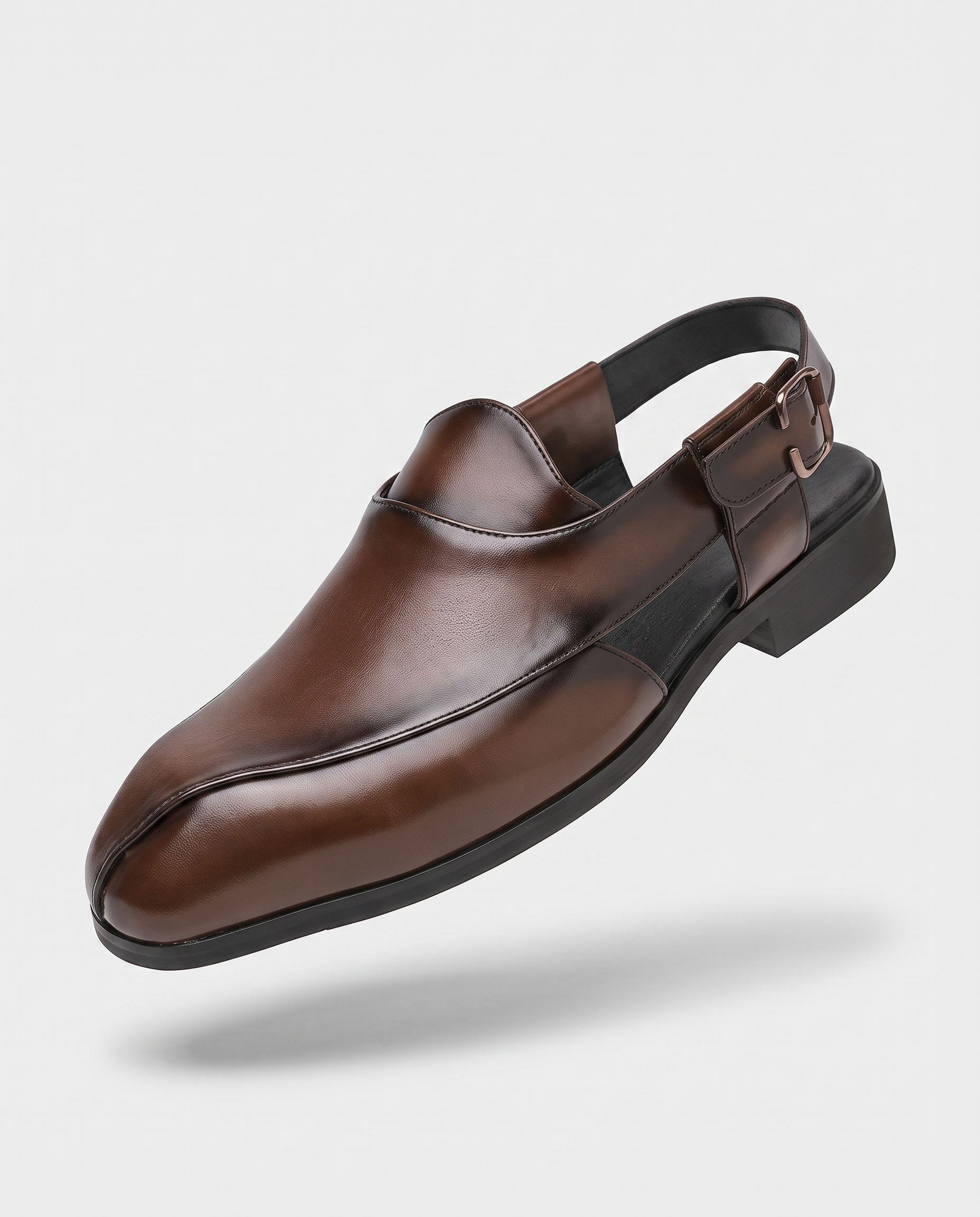 Ravello Genuine Leather Slingback Loafers