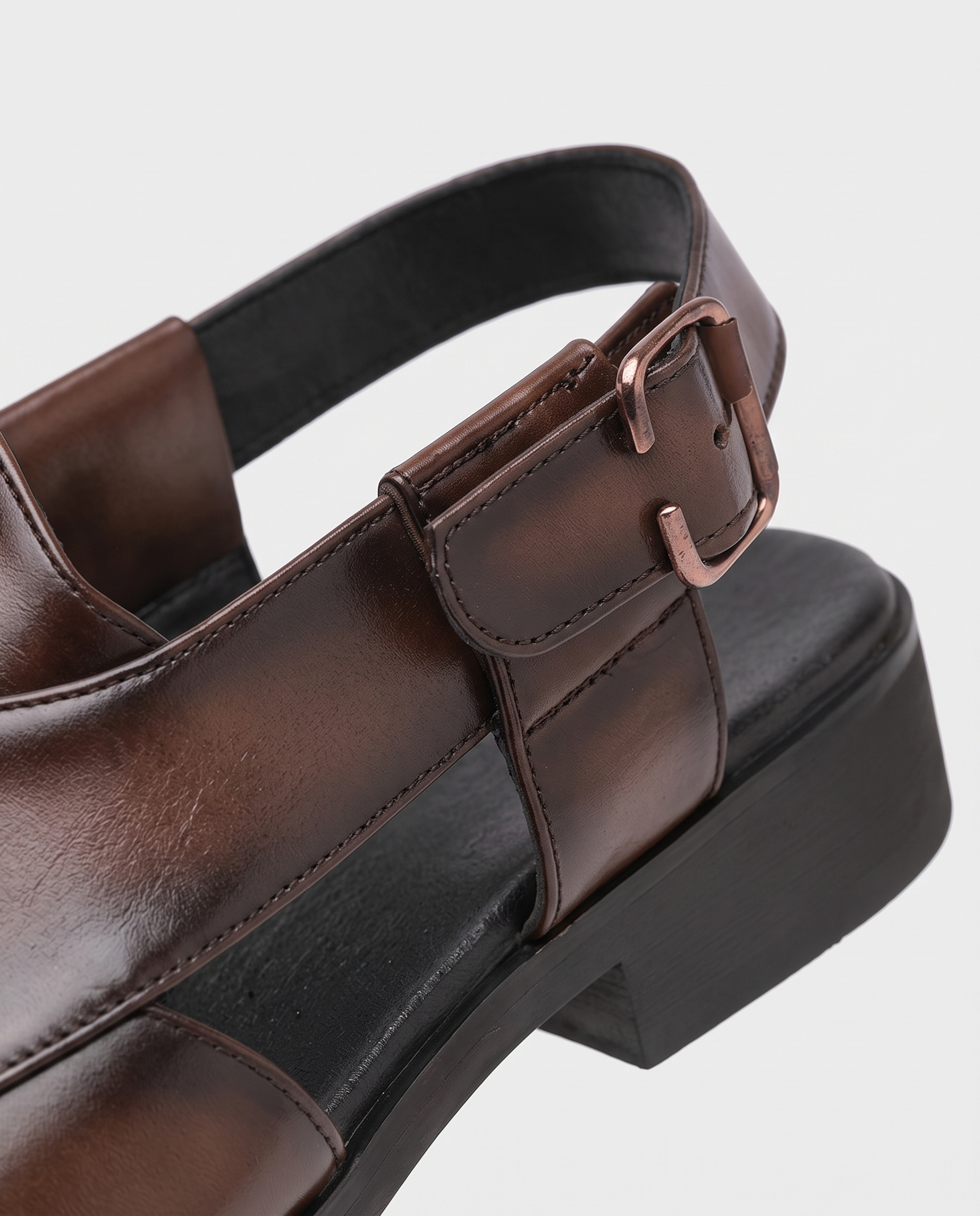 Ravello Genuine Leather Slingback Loafers
