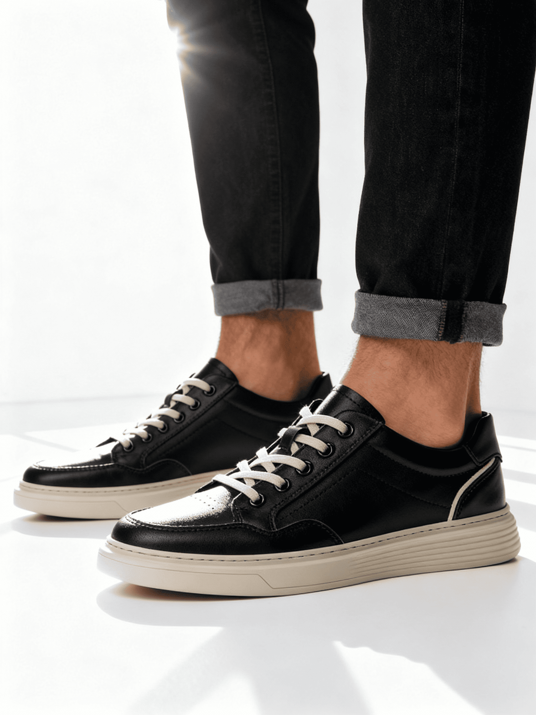 Santo Genuine Leather Sneakers