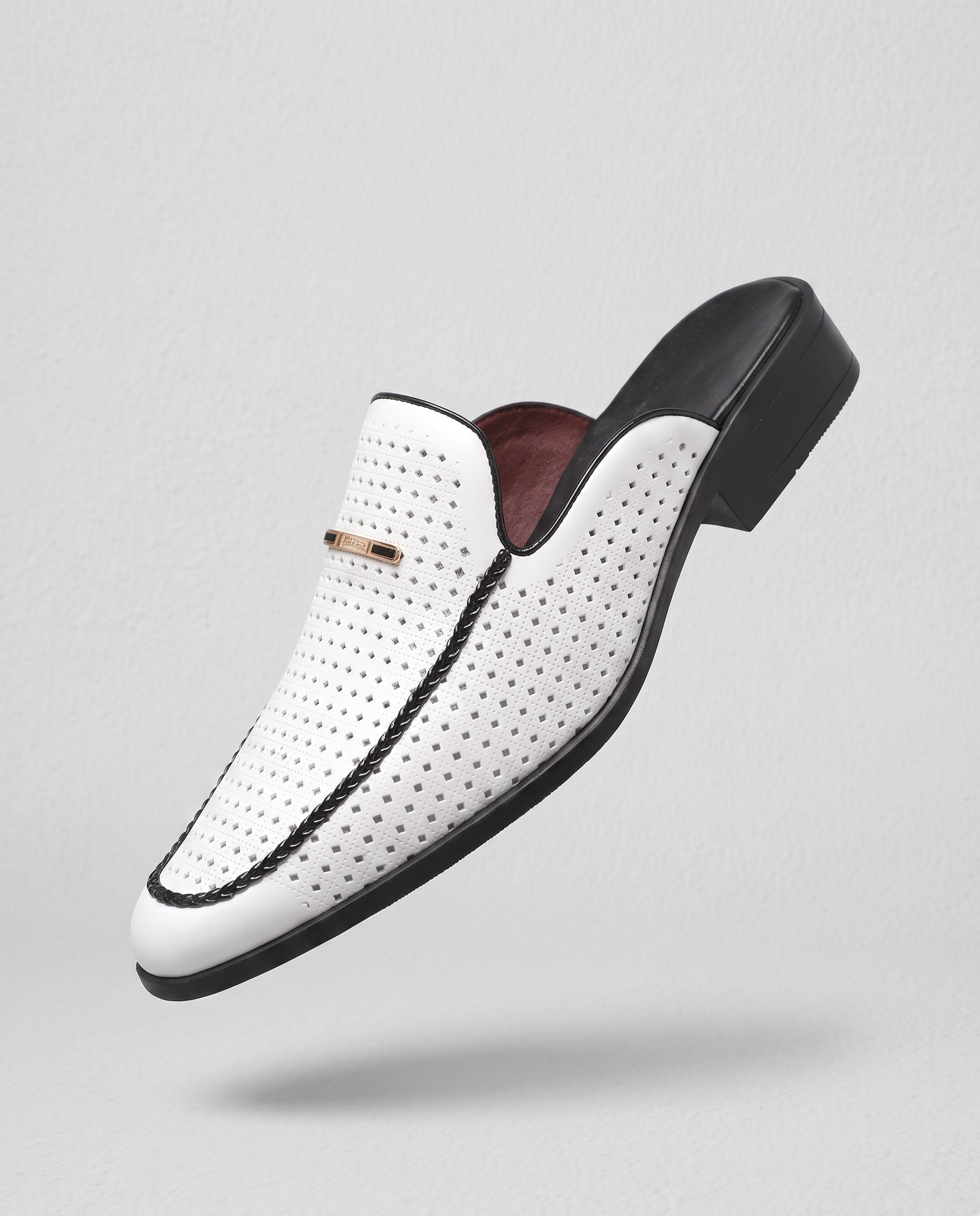 Capri Genuine Leather Slides