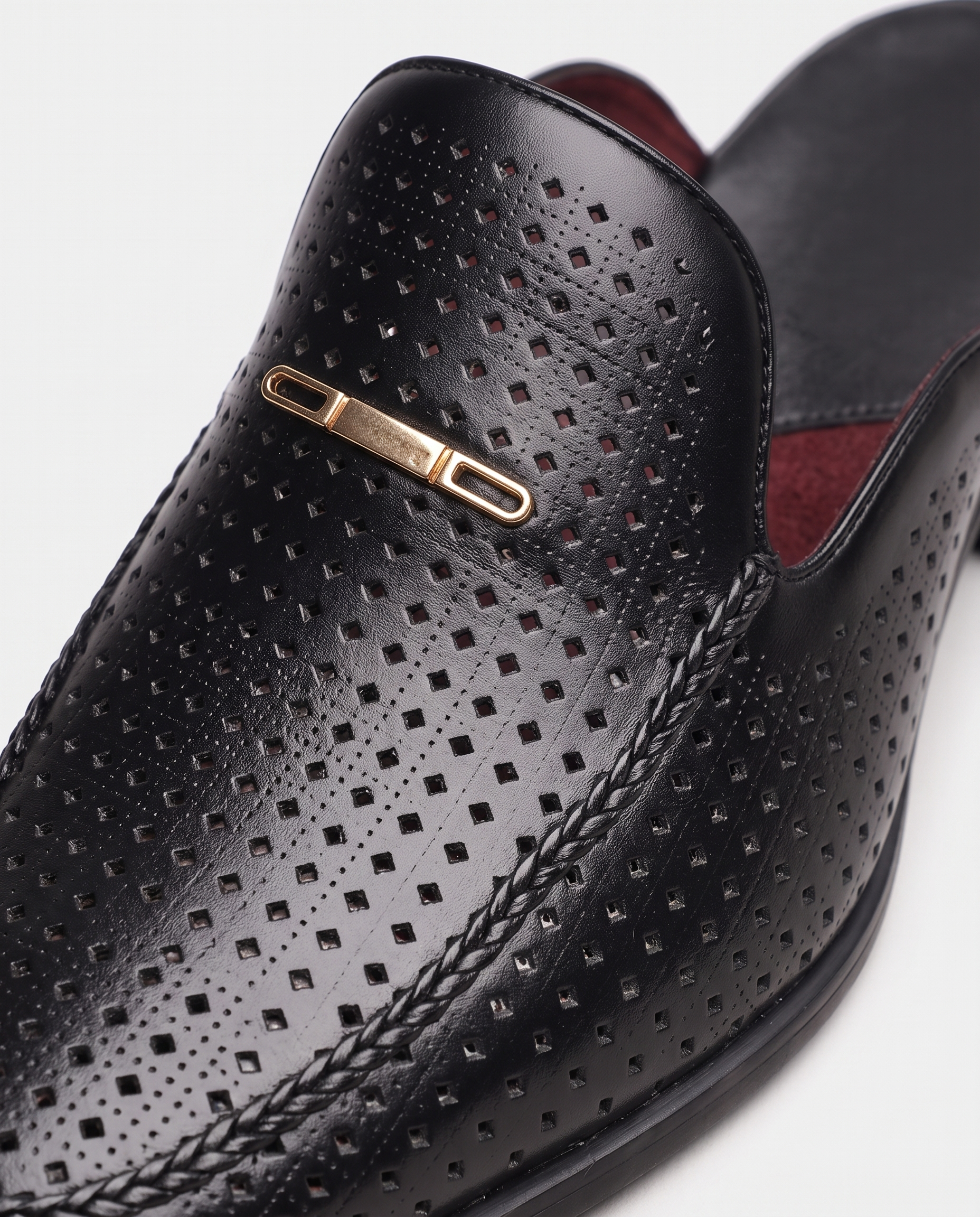 Capri Genuine Leather Slides
