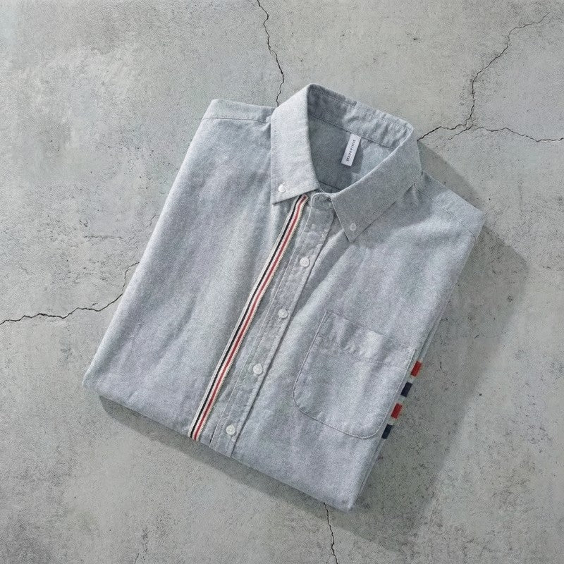 Ashford Cotton Zip-Front Shirt