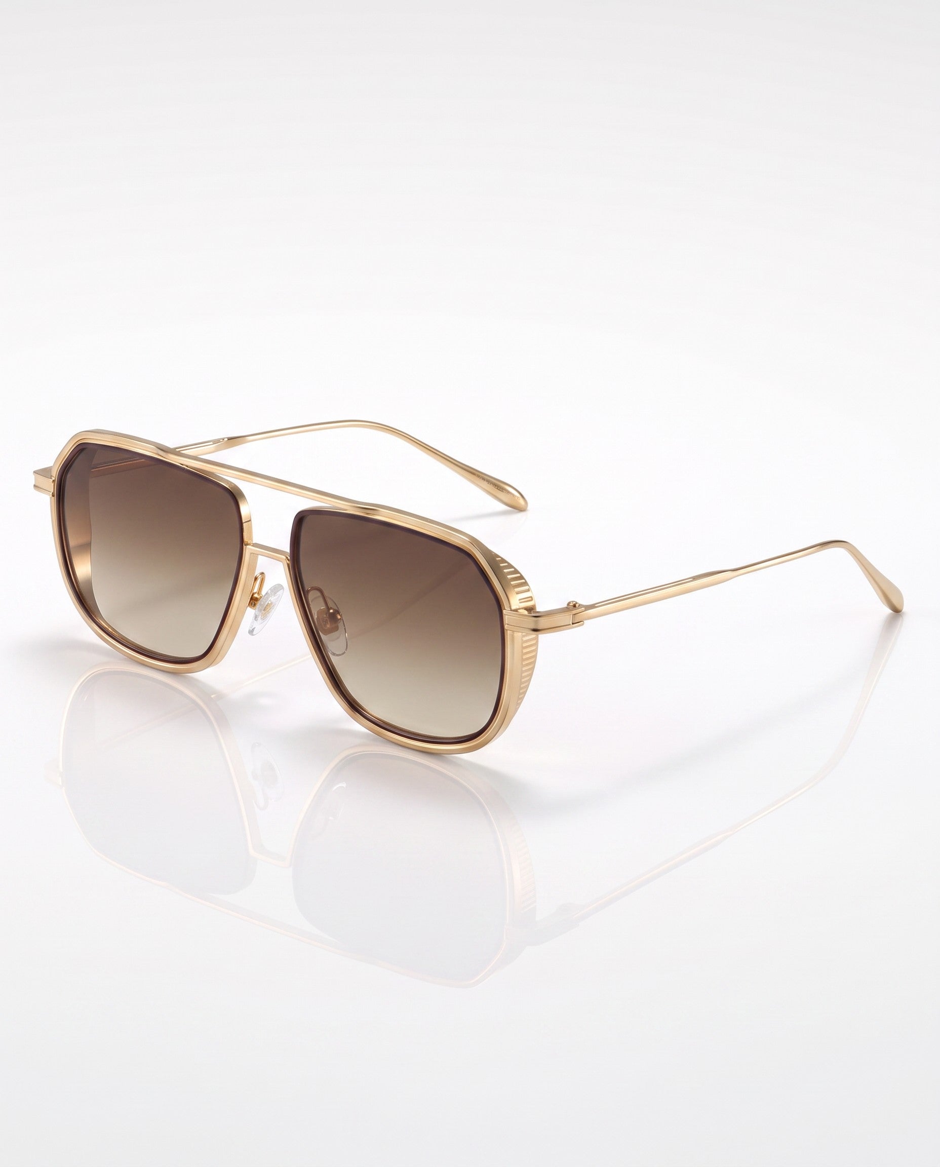 Cruz Alloy Aviator Sunglasses
