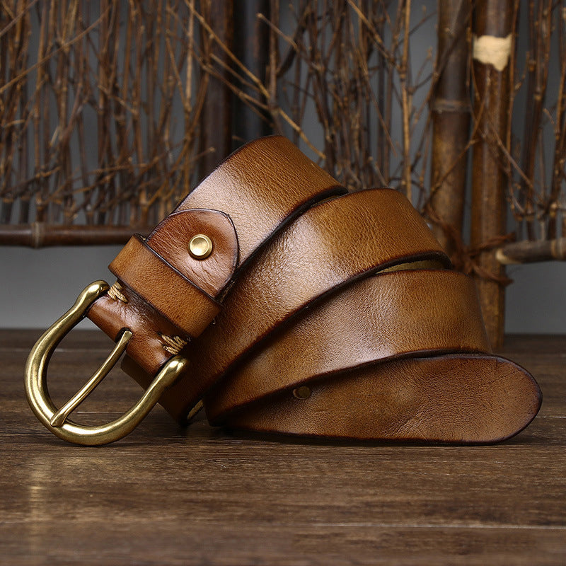 Rustler Cowhide Belt