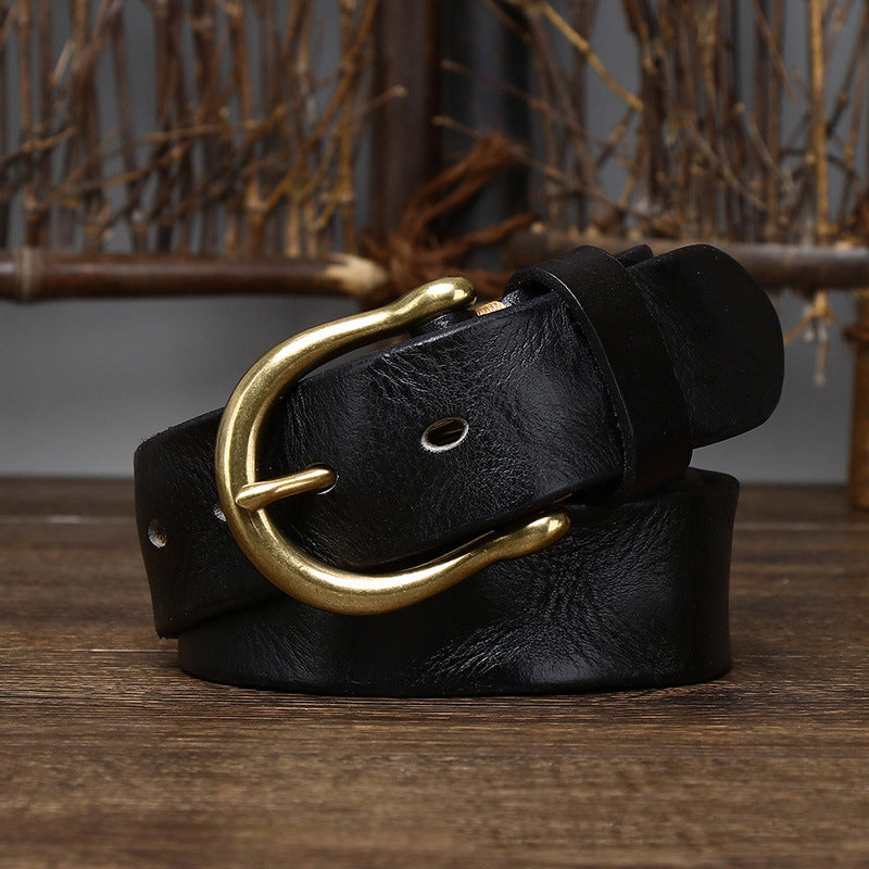 Rustler Cowhide Belt