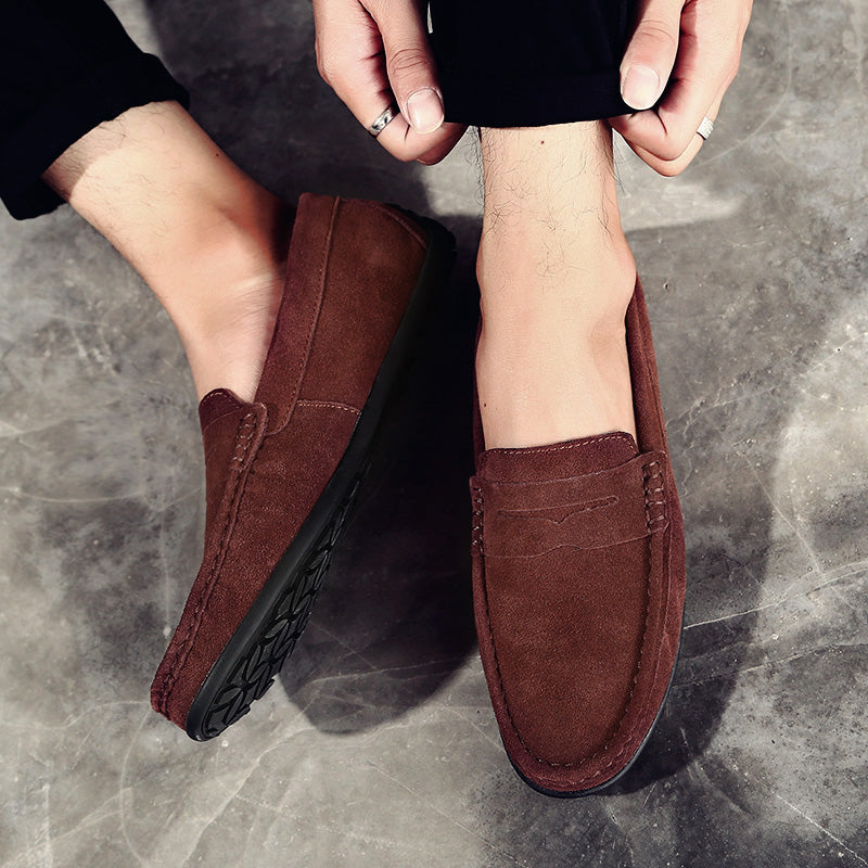 Veloce Genuine Suede Loafers