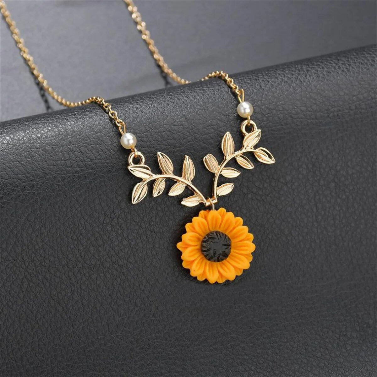 Radiant Sunflower Necklace