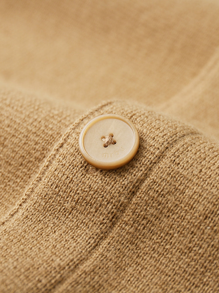 SIGNATURE MERINO WOOL CARDIGAN