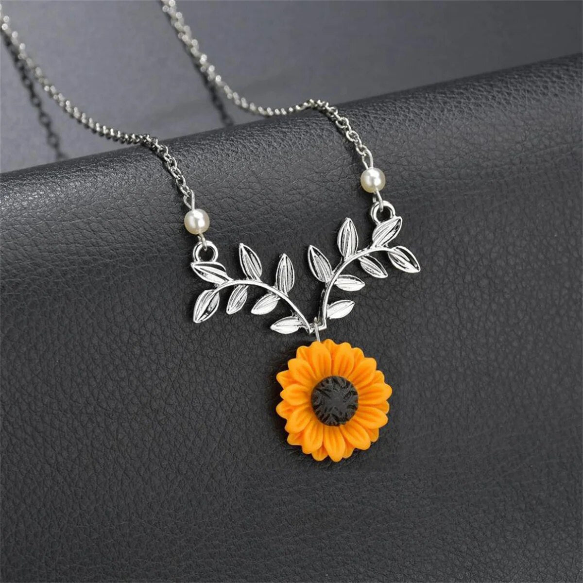 Radiant Sunflower Necklace