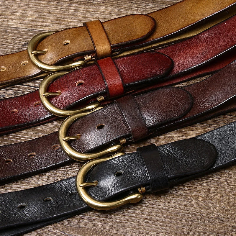 Rustler Cowhide Belt