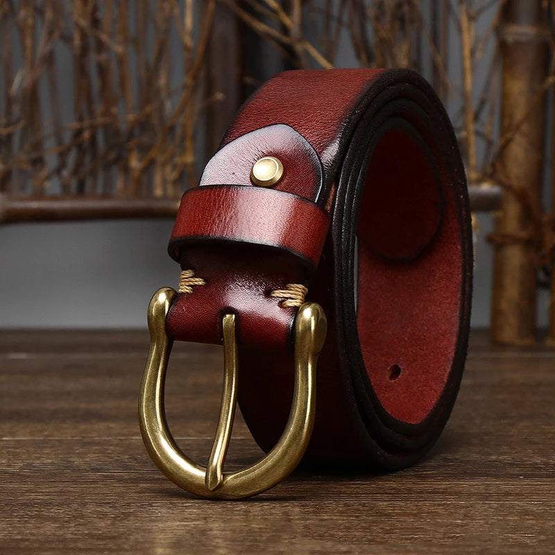 Rustler Cowhide Belt