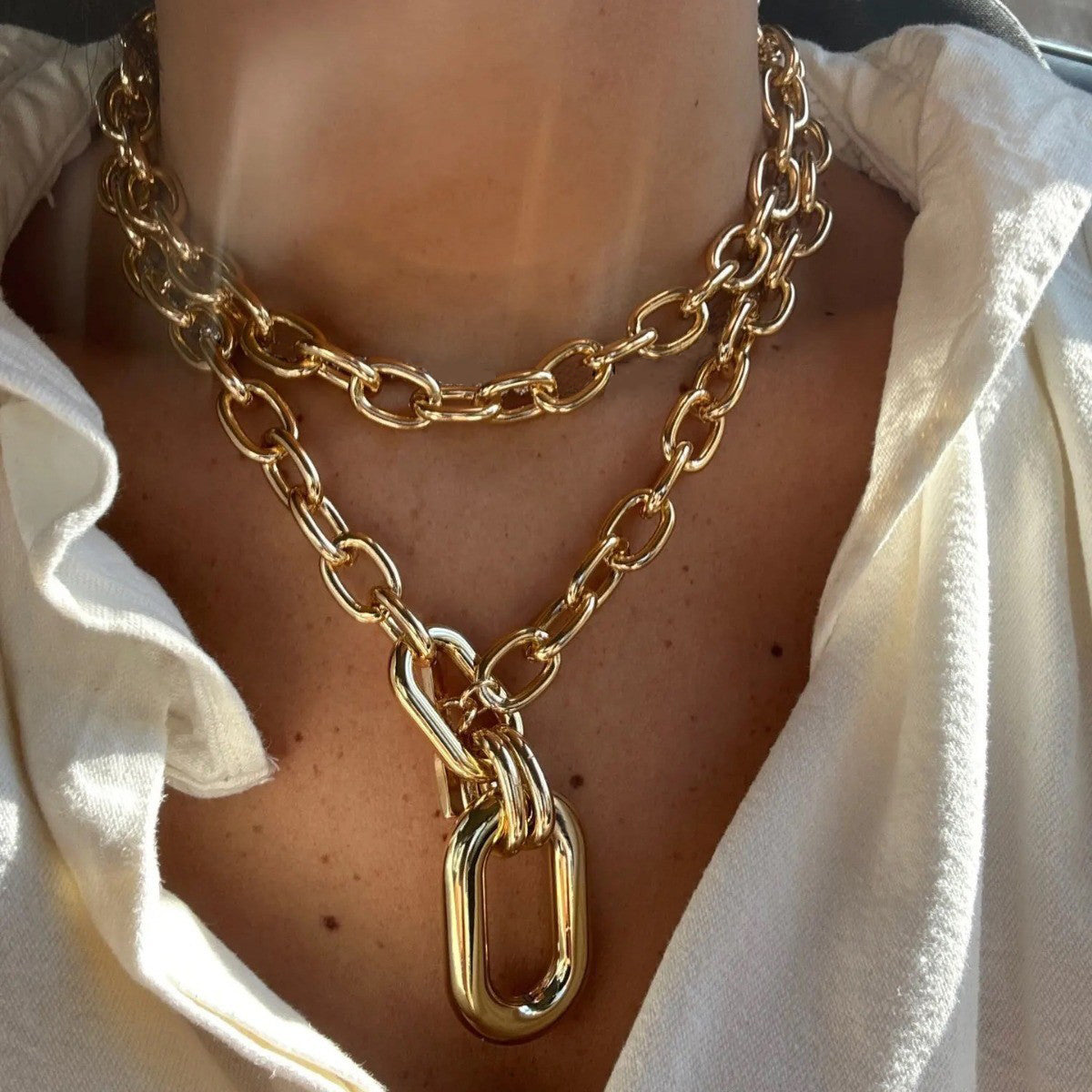 Chain Reaction Necklace