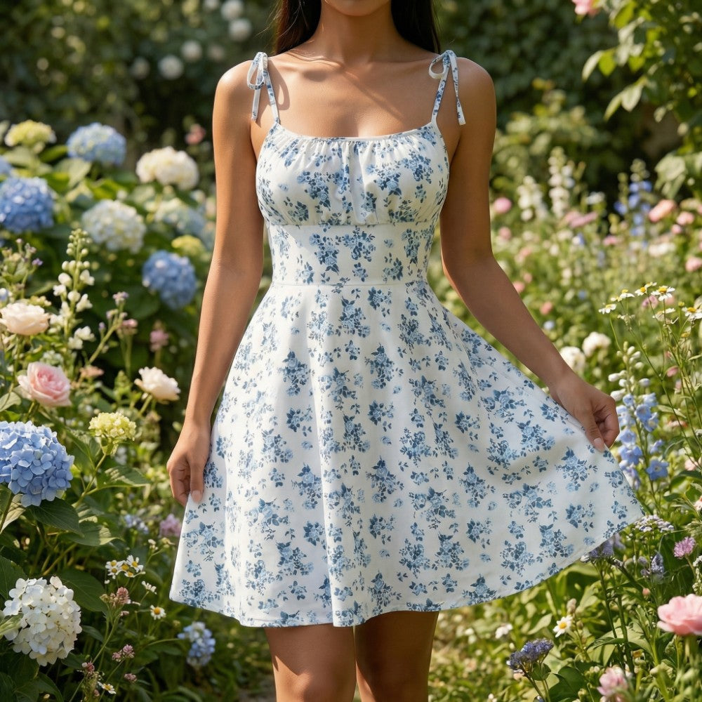 Eliana Floral Mini Sundress