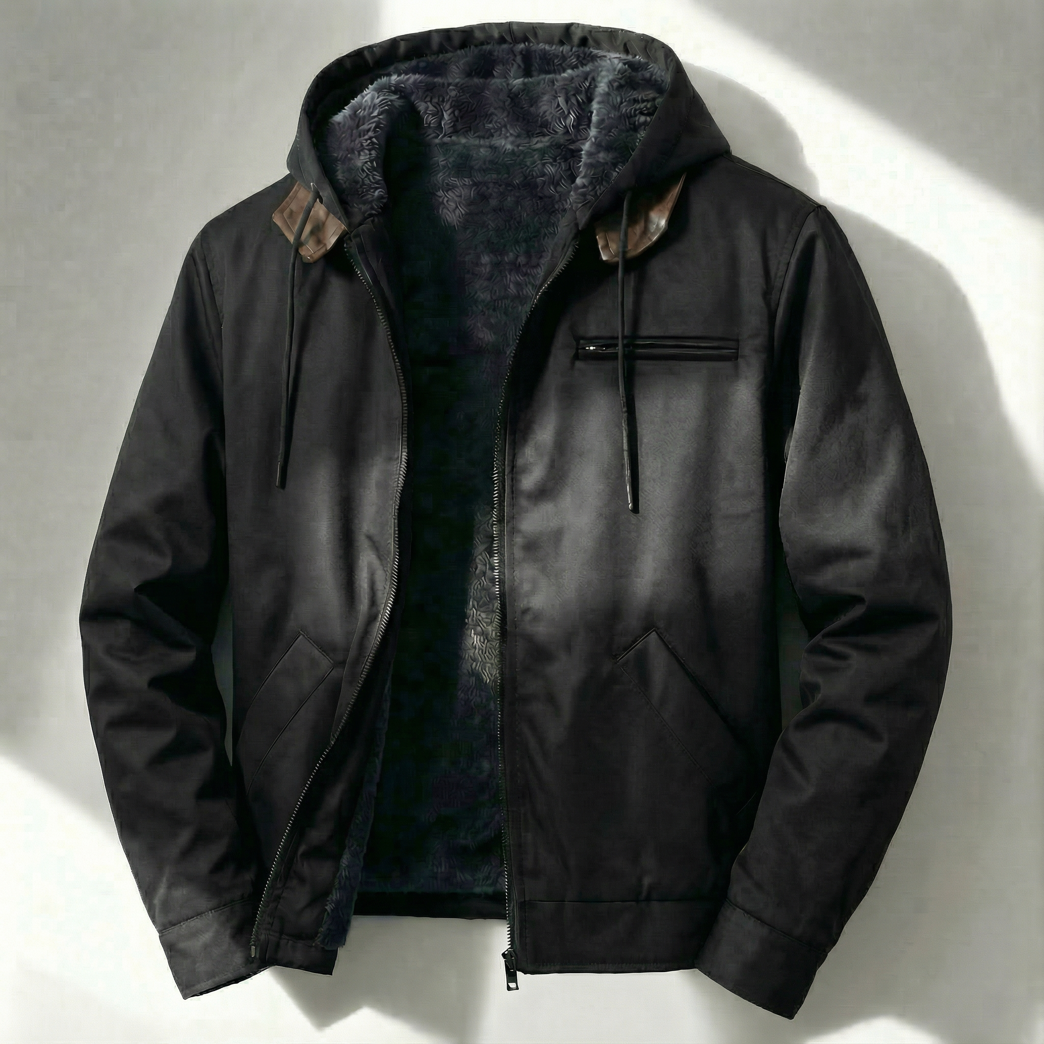 Hunter Lined Utility Windbreaker Jacket