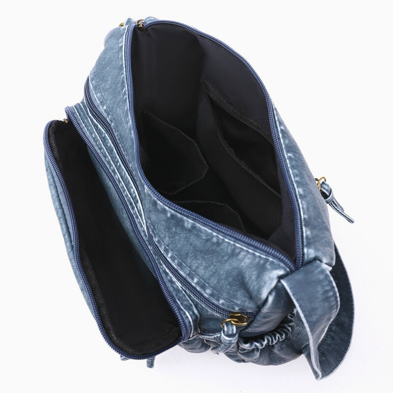 ELLIOT JAMES LEATHER SHOULDER BAG