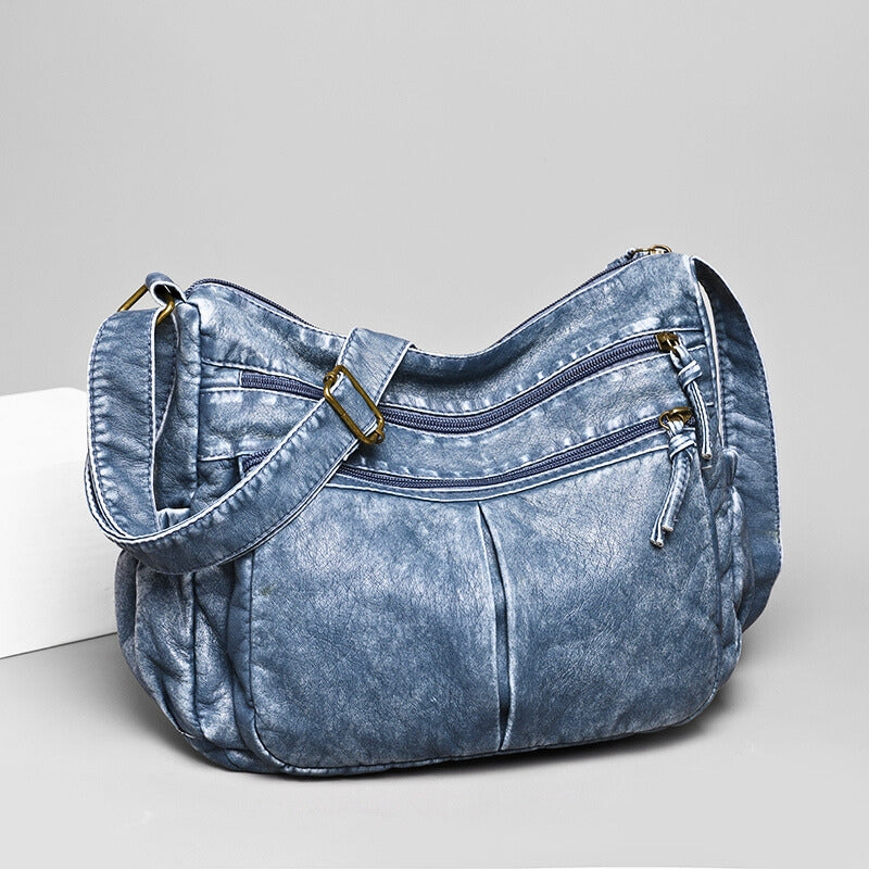 ELLIOT JAMES LEATHER SHOULDER BAG
