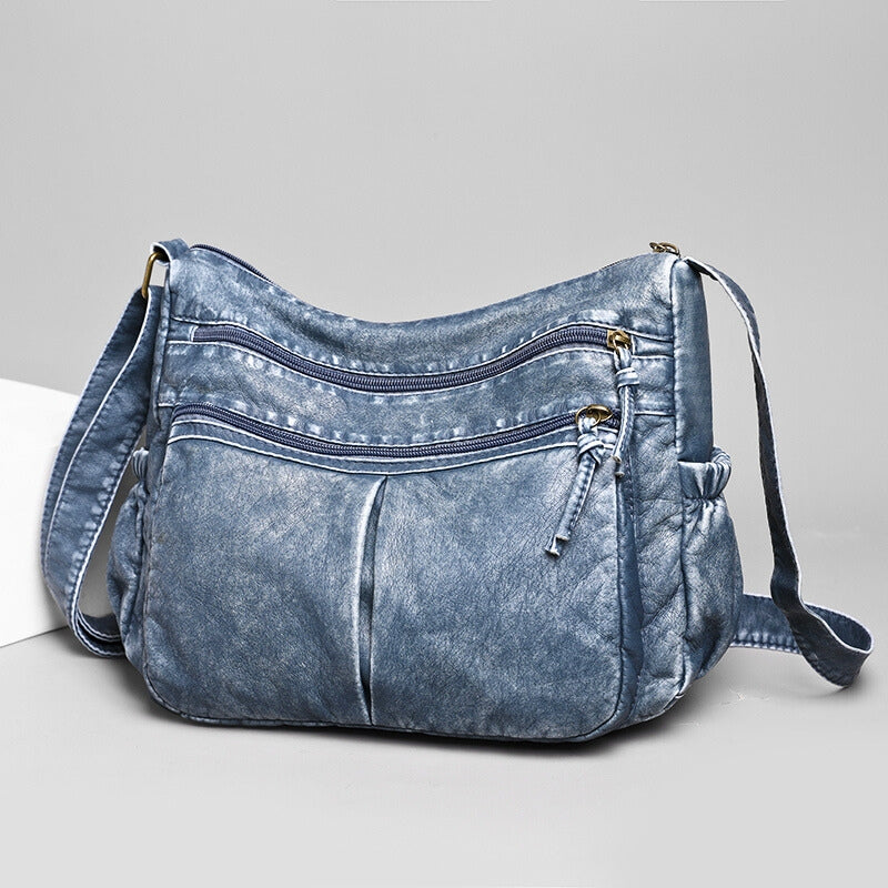 ELLIOT JAMES LEATHER SHOULDER BAG