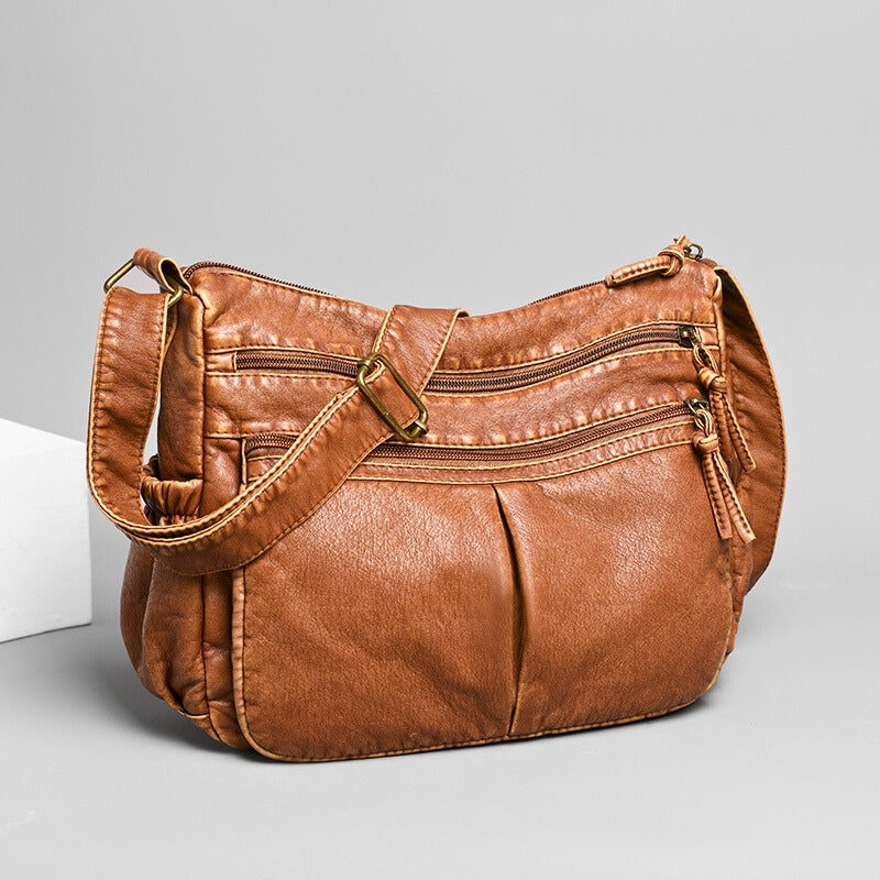ELLIOT JAMES LEATHER SHOULDER BAG