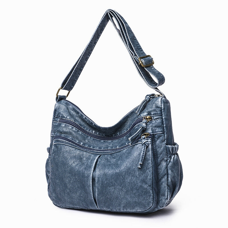 ELLIOT JAMES LEATHER SHOULDER BAG